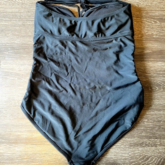 Ashley Graham Swimsuits for All Black Swimsuit - Picture 3 of 7